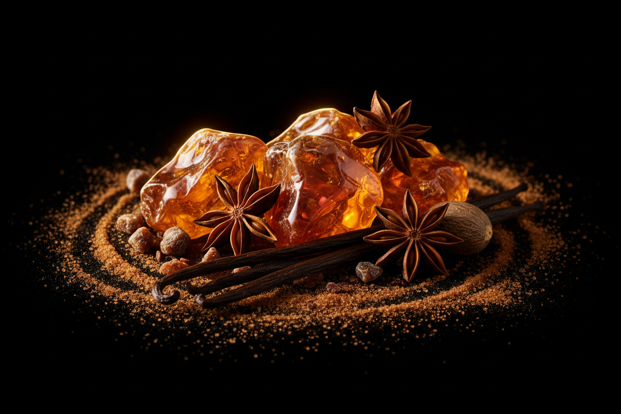 Amber & Gourmand banner